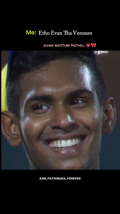 Avan than.🎀#AM_Pathirana forever@Mathupathirana81 #pathirana #mp81 #cricket#ipl #love