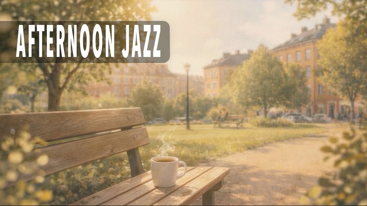 SUNLIT BENCH BOSSA • Warm Afternoon Jazz (15 Minutes)