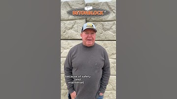 How to built great retaining walls?  Casey Mims with Champ Concrete - Concrete forms Betonblock USA