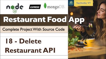 Delete Restaurant API Nodejs Restaurant project | Node js Project | Master node js 2024