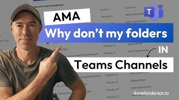 Why do my SharePoint Folders not appear in Microsoft Teams