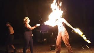 Fire Bubbles with friends 🔥
