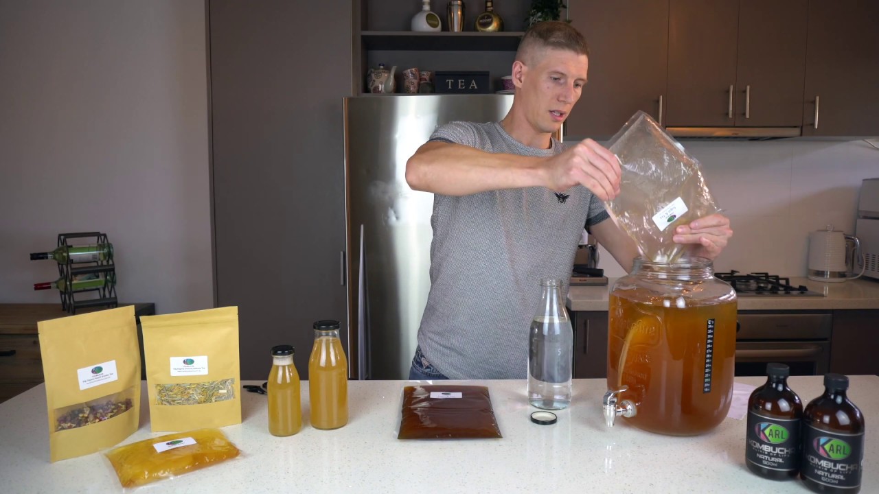 Kombucha Syrup the fast and convenient way of making Kombucha YouTube