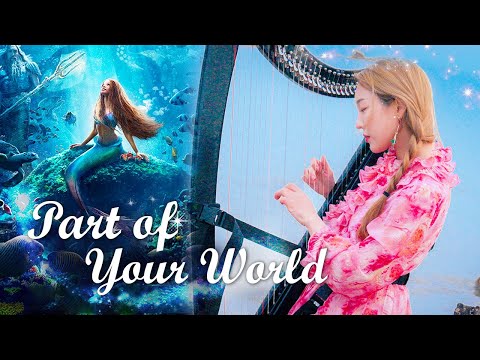 인어공주 ‘Part of Your World’ | Harp Cover