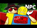 Trolling NPC’s in ROBLOX Flee the Facility! (MEMES)