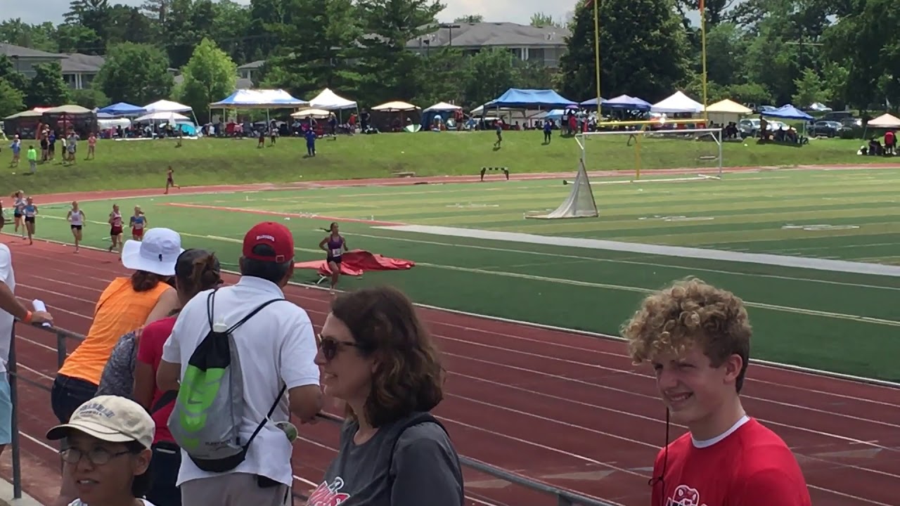 2018 USATF Illinois Junior Olympics Championships Girls 1500m YouTube