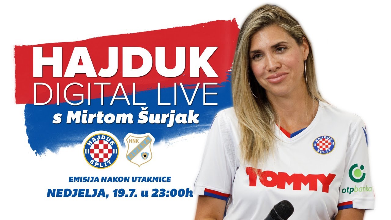 Tickets for HNK Hajduk - HNK Rijeka, 30.07.2023 at 21:05 (en)