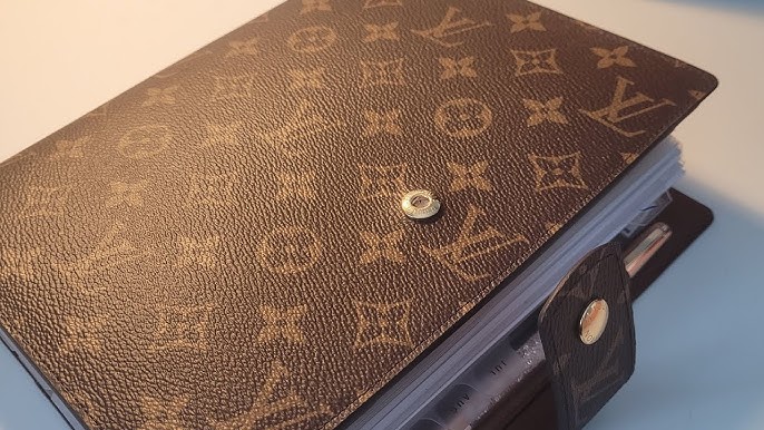 Louis Vuitton Large Ring Agenda Cover Vuittonite Monogram