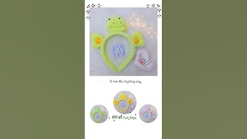 Giá chỉ 28k| Băng đô cài tóc lông mềm trái tim hoạt hình dễ thương #accessories #charm #phukientoc