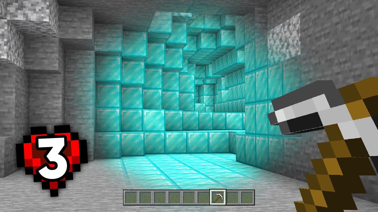 I found the most INSANE cave In Hardcore Minecraft - YouTube