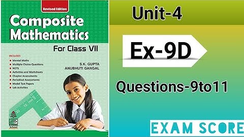 Composite mathematics class-7|| percentage and it