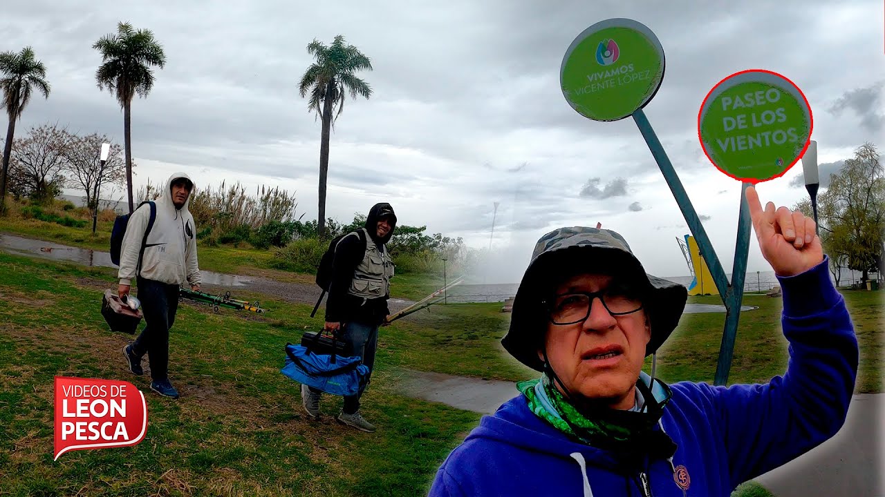 🌊Paseo de los 4 Vientos en Vicente López 🎣 😅 | Pesca en Buenos Aires