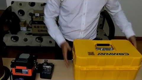 Hướng dẫn sử dụng máy hàn cáp quang Comway C6