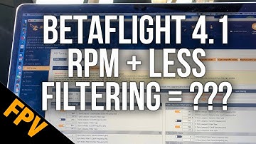 Betaflight 4.1 + RPM Filter + Minimal Filter Setting = ?