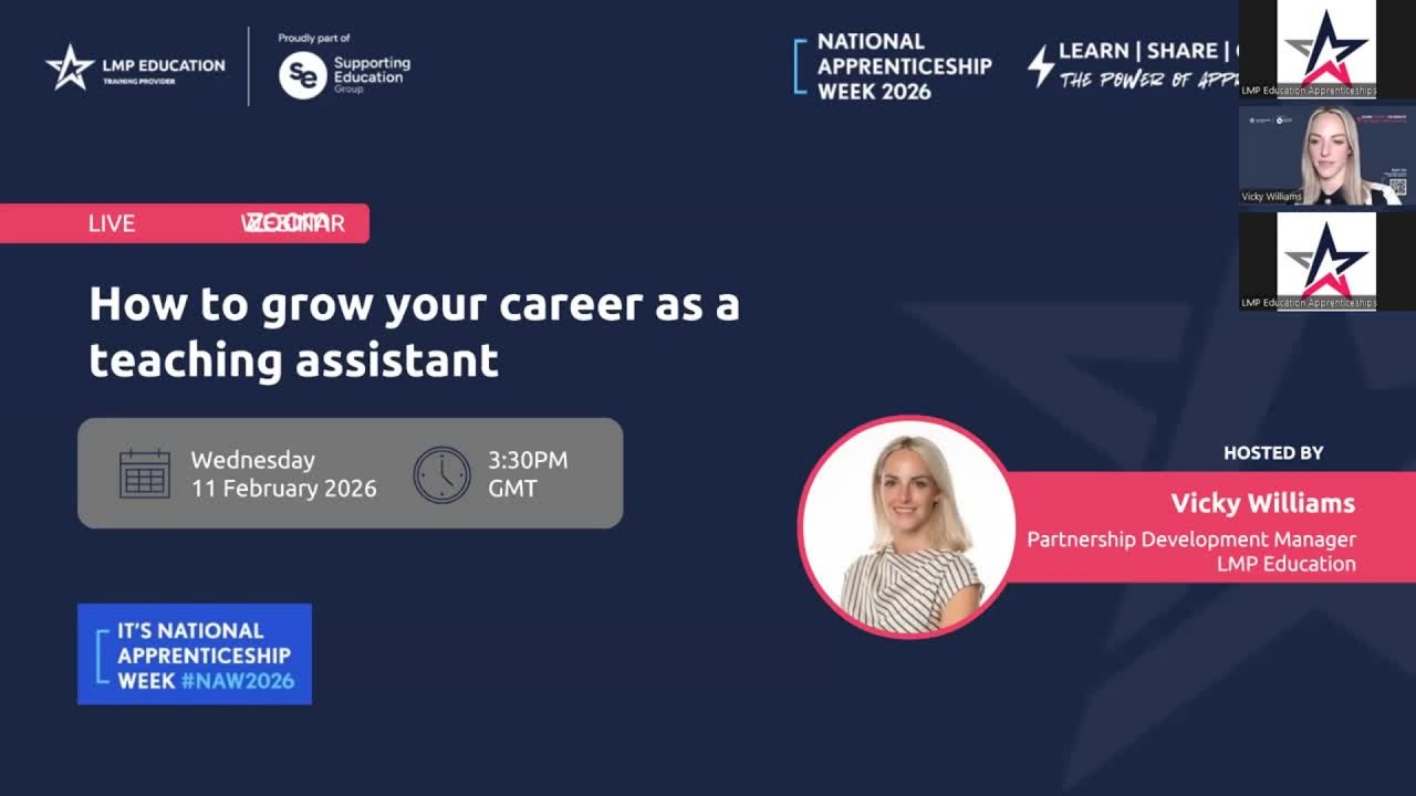 How to grow your career as a teaching assistant