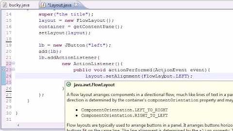 Java Programming Tutorial   83   FlowLayout