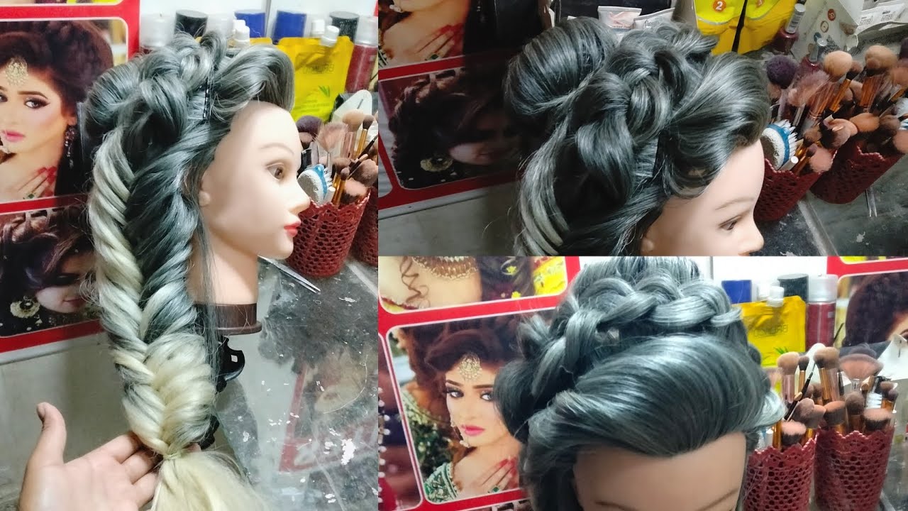 One side heavy bridal hair style | very easy hairstyle | hair style for girls | 