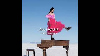 Olivia Rodrigo - All i want (speed up song)