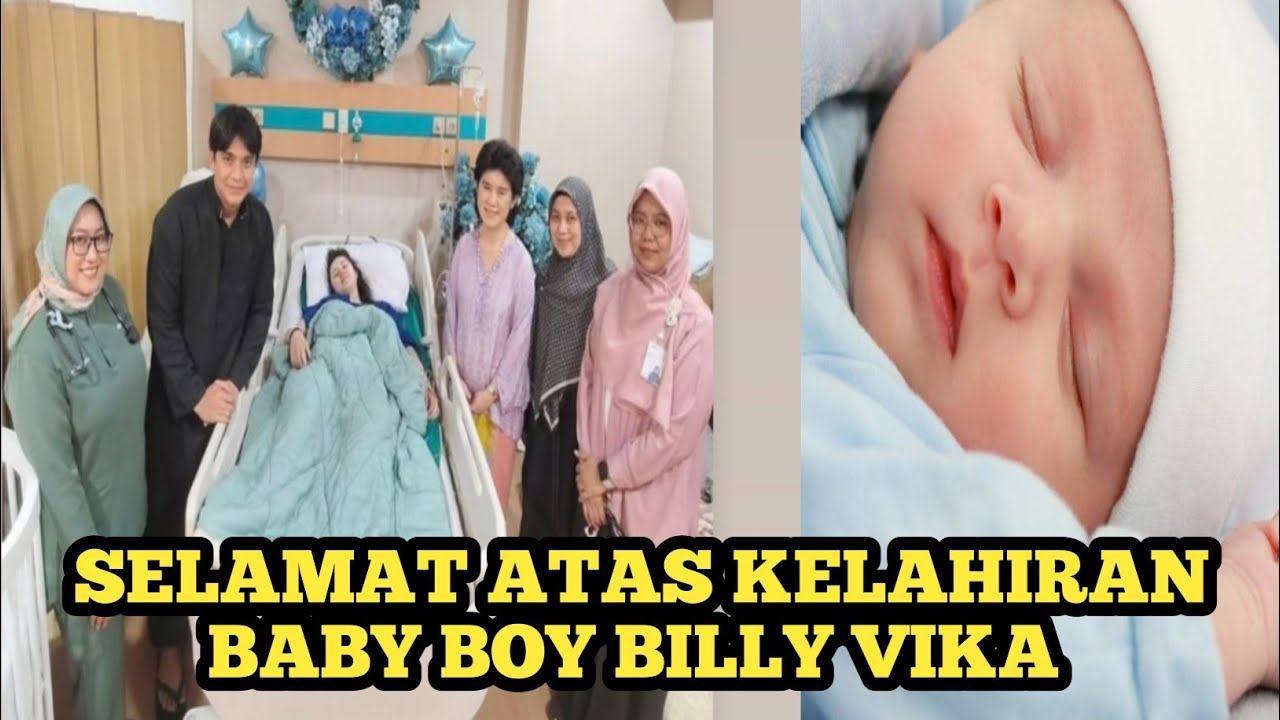 Billy Syahputra dan Vika Resmi Sambut Kelahiran Anak Pertama Baby Boy! Haru & Bahagia Penuh Doa
