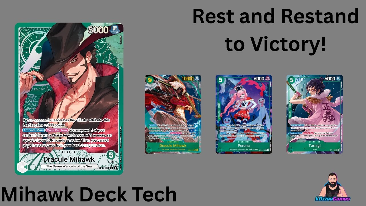 OP14 GREEN MIHAWK DECK PROFILE | Dracule …