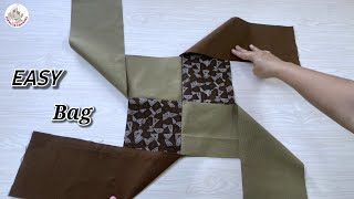 New Design Shoulder Bag | How to Make Tote Bag | Easy To Make Daily Use Cloth bag | Sewing Cloth Bag