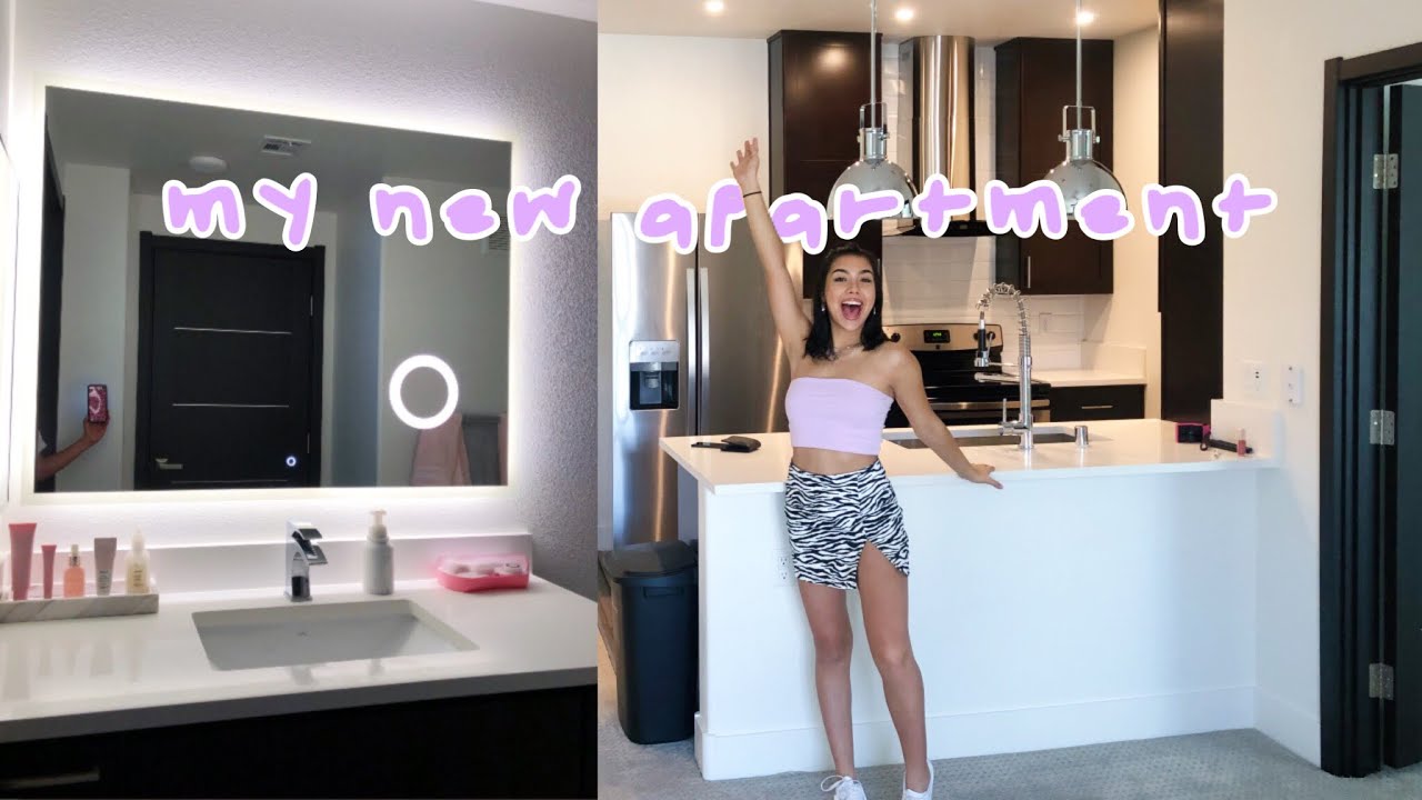 AN 18 YR OLD'S EMPTY APARTMENT TOUR (modern) - YouTube