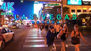 Crazy Night in Sin City, Las Vegas Nevada USA 4K-UHD