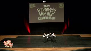 D&D-Three | Bronze Medalist | MiniCrew Division | Netherlands Hip Hop Dance Championship 2023