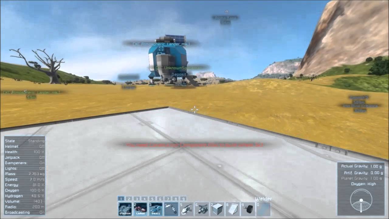Let's Play: Space Engineers Ep 4 - Constructing a Rover - YouTube