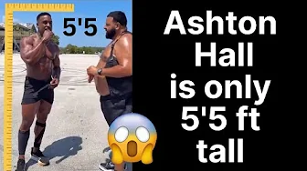 Ashton Hall is Only 5'5 ft Tall. Why the lies thumbnail