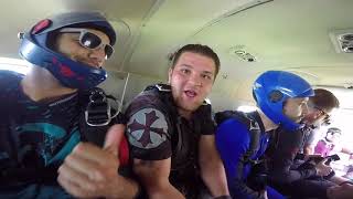 Freds first skydive