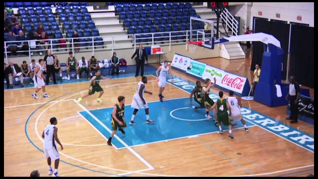 UBC Men's Basketball vs Alberta Feb 22, 2013. Canada West 1/4 Final