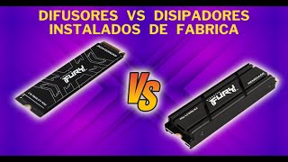 SSD M.2 Difusor vs Disipador de Fabrica | SOPTECO