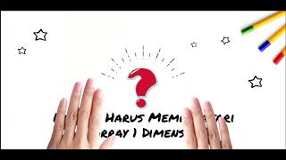 Video Pembelajaran Pertemuan 12 - Array 1 Dimensi