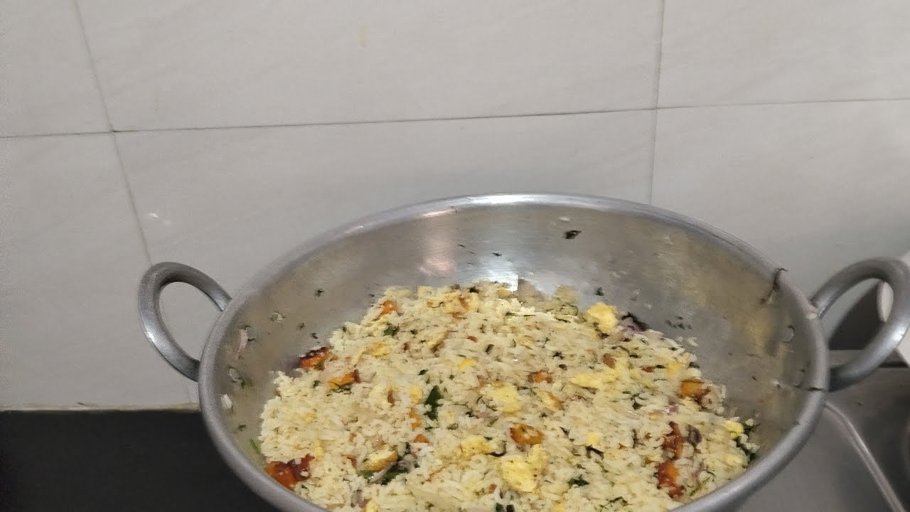 Sakkaravalli kilangu egg rice சர்க்கரை வள்ளி கிழங்க முட்டை சாதம்