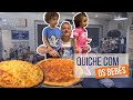 QUICHE DE ALHO PORÓ E LORRAINE COM OS BEBÊS | ERICK JACQUIN