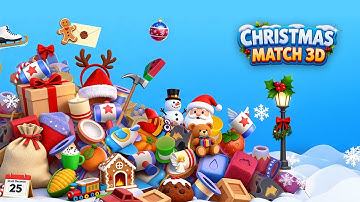 Enjoy fun Christmas Game - Triple Match 3D Gameplay Level 3