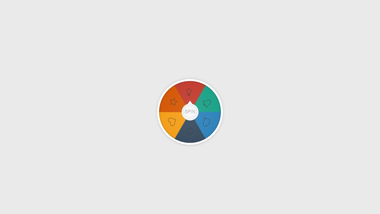 Spin Wheel using CSS & Javascript