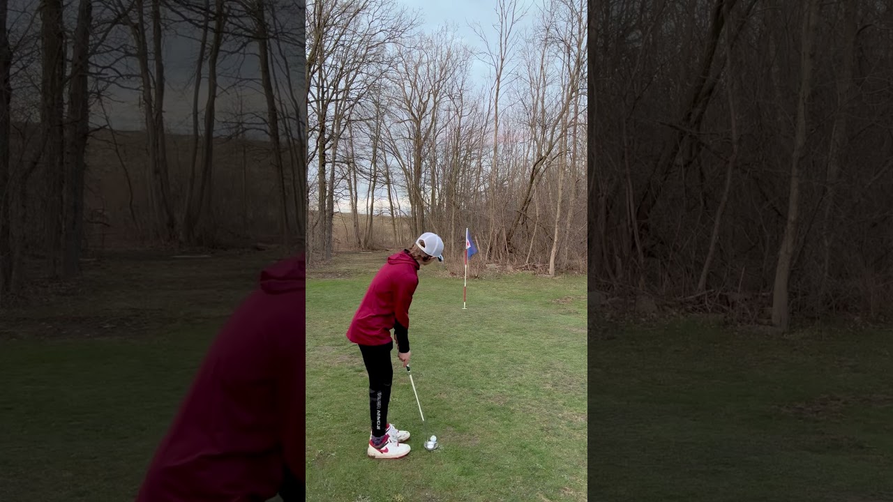 Playing Hole 8 Under An Amazing Sunset!!! 🌅 