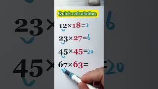 Fastest way to multiply! 🧠💥🧠💯”#MathHack #QuickCalculation #SmartTrick #foryou
