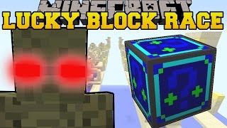 Minecraft: MUMMY MADNESS LUCKY BLOCK RACE  Lucky Block Mod  Modded MiniGame