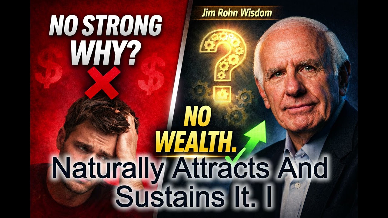 Strong WHY = Unlimited Wealth | Jim Rohn Motivation
