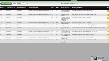 Log JavaScript errors using Muscula