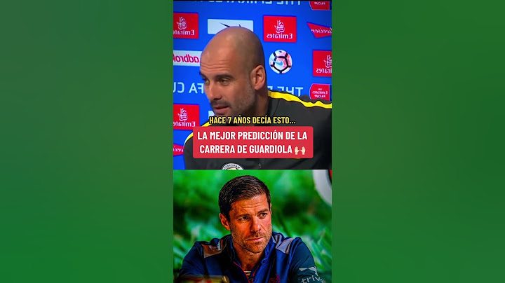 La predicción de Guardiola sobre Xabi Alonso 🥹 #futbol #guardiola #xabialonso