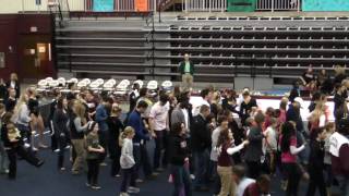 TWU Centenary Gymnasts Dancing 1 8 11