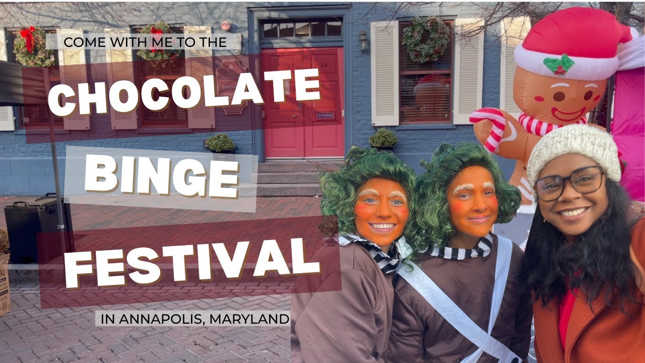 Chocolate Binge Festival in Annapolis, MD 🍫✨ | Food, Coffee & Local Vendors