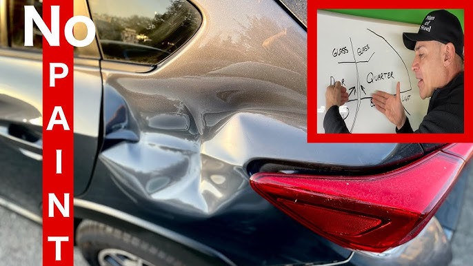 KUWUNG 4 Stücke Auto Dellen Saugnäpfe, Dent Rausziehen Saugheber