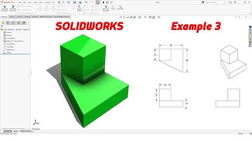 SolidWorks Tutorial – Example 03 | Simple 3D Modeling for Beginners