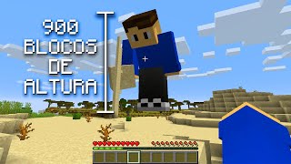 Zerando o minecraft mas a cada 1 MINUTO eu fico MAIOR!!!