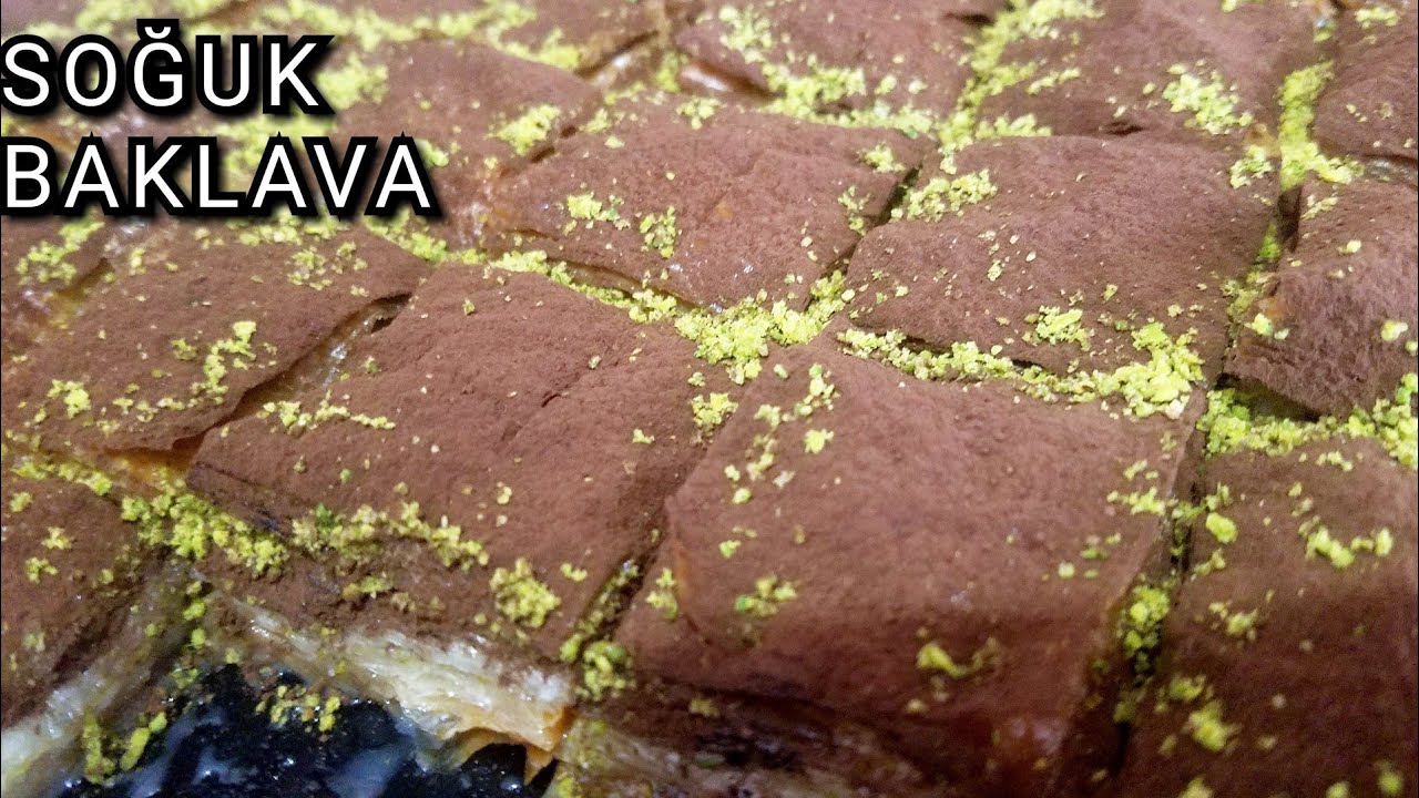 SOĞUK BAKLAVA (MASTERCHEF TÜRKİYE) /SOĞUK BAKLAVA TARİFİ SOĞUK BAKLAVA (MASTERCHEF TÜRKİYE) /SOĞUK BAKLAVA TARİFİ